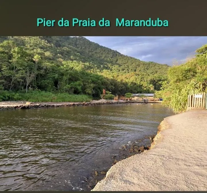 Lindo Apartamento frente ao Mar na Praia da Maranduba-1